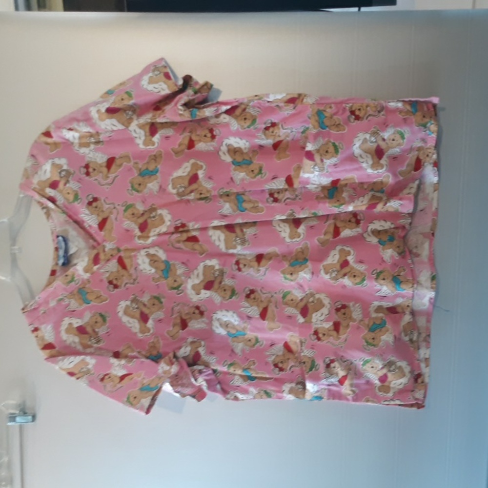 Comfy Cotton Scrub Top  Size M (SKU N83)